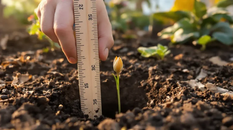 7 cm, et pourtant beaucoup de jardiniers n’y croient pas : la profondeur exacte pour planter ses bulbes