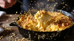 « On dirait un plat de chef » : ce gratin de pâtes au jambon cache un plus croustillant dans la chapelure