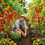Pour de superbes récoltes, voici les plantes à planter à côté de vos tomates au potager
