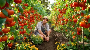 Pour de superbes récoltes, voici les plantes à planter à côté de vos tomates au potager